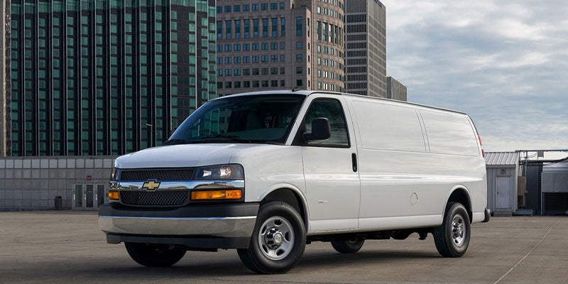 Chevy fleet van