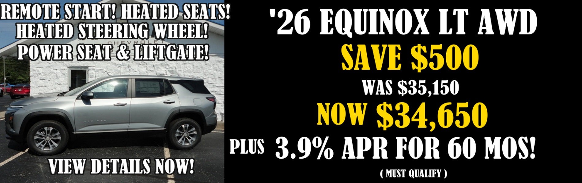 2026 Chevy Equinox LT Awd