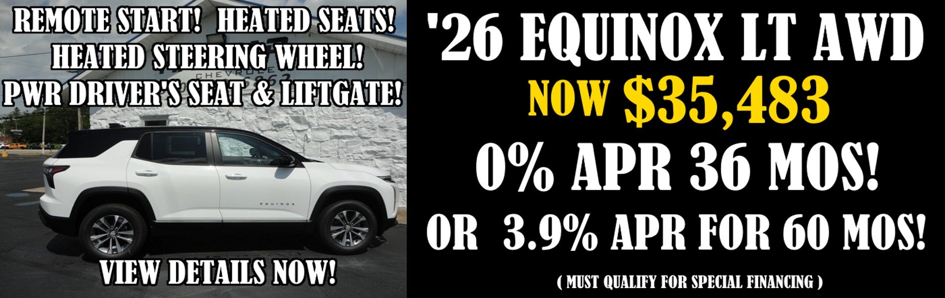 2026 Chevy Equinox LT Awd