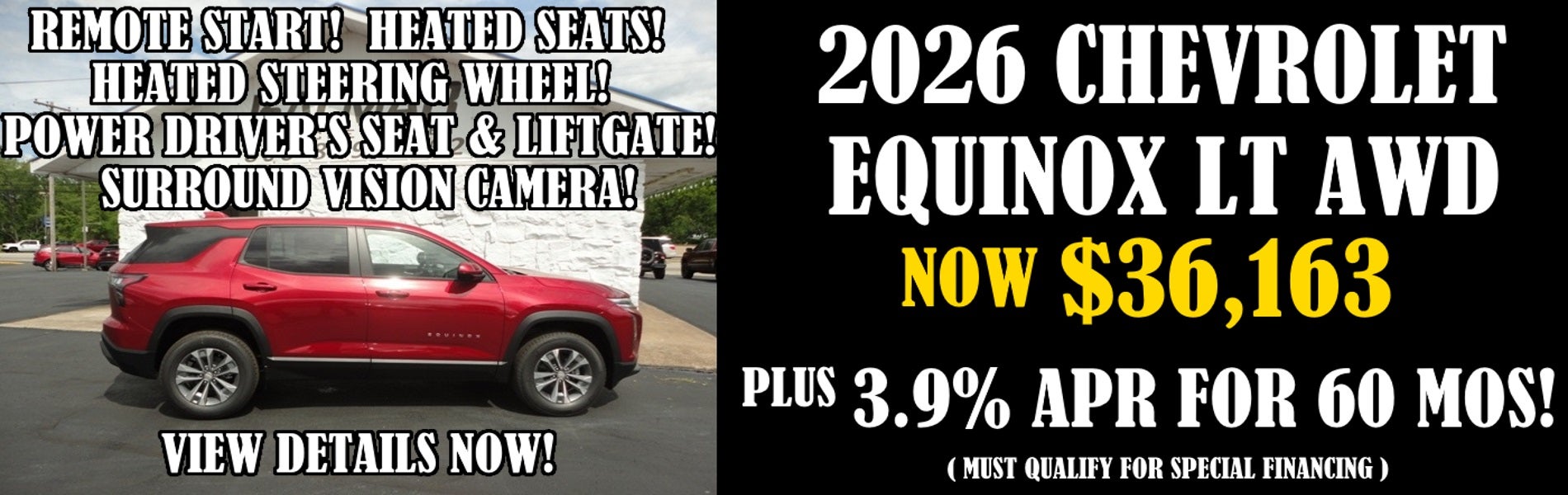 2026 Chevy Equinox LT Awd