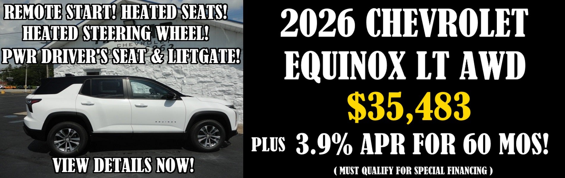 2026 Chevy Equinox LT Awd