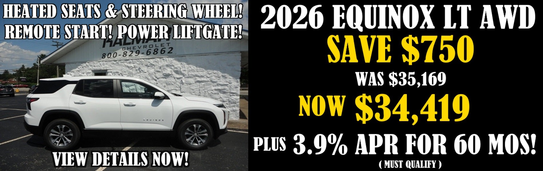 2026 Chevy Equinox LT Awd