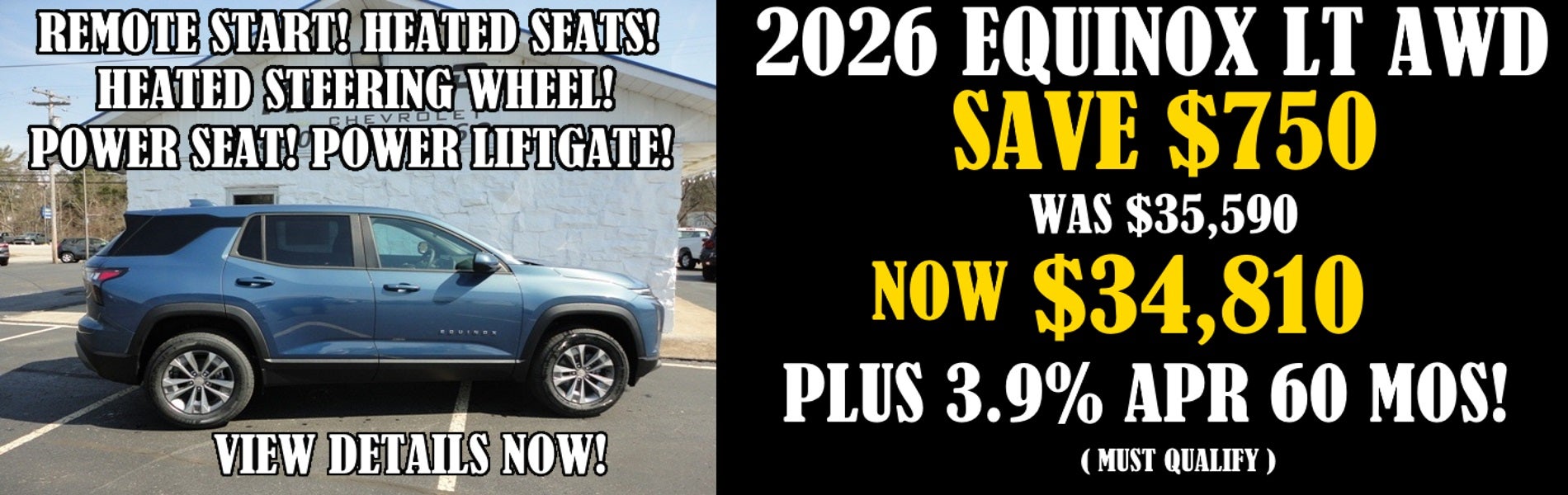 2026 Chevy Equinox LT Awd