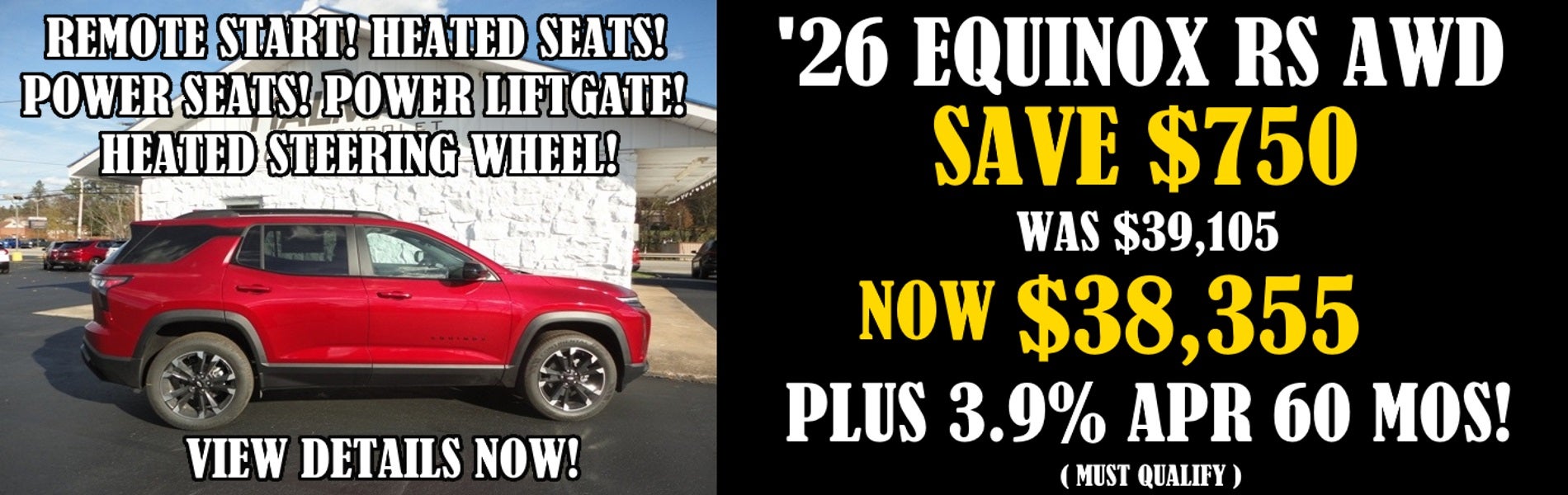 2026 Chevy Equinox RS Awd