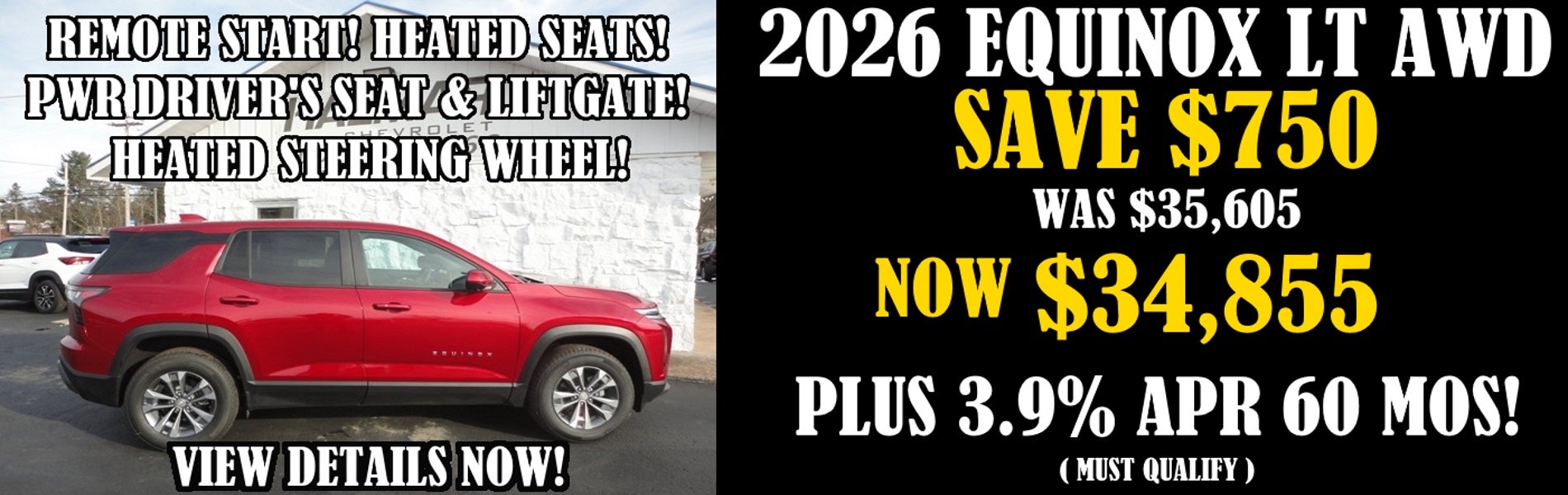 2026 Chevy Equinox LT Awd