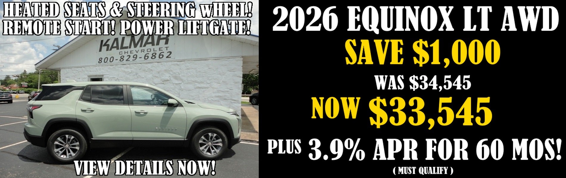 2026 Chevy Equinox LT Awd