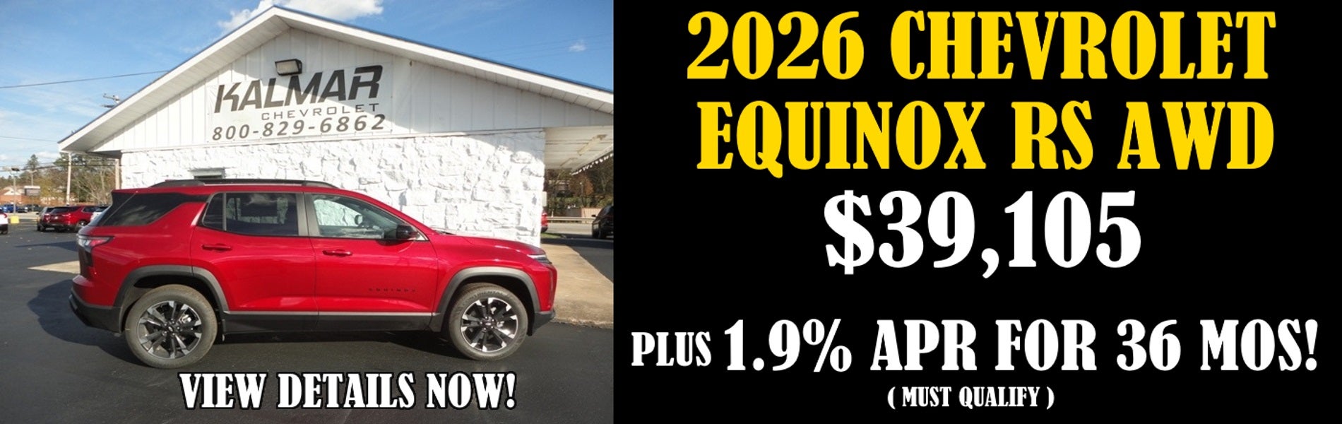 2026 Chevy Equinox RS Awd