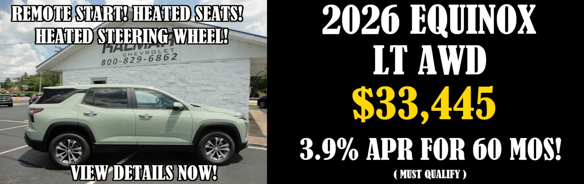 2026 Chevy Equinox LT Awd