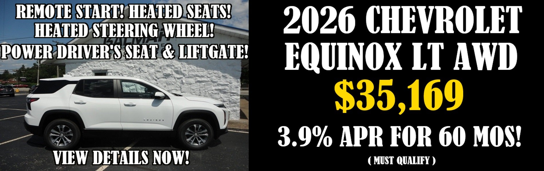 2026 Chevy Equinox LT Awd