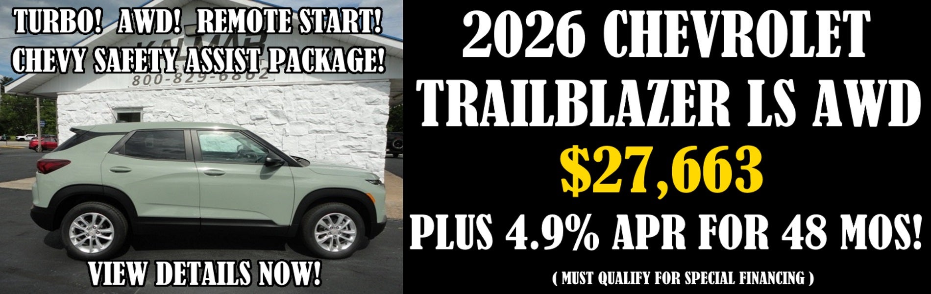 2026 Chevy Trailblazer LS Awd
