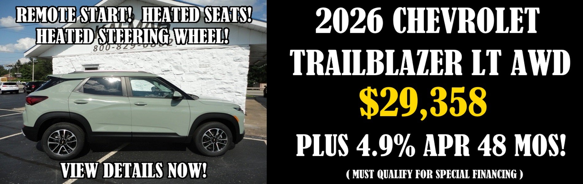2026 Chevy Trailblazer LT Awd