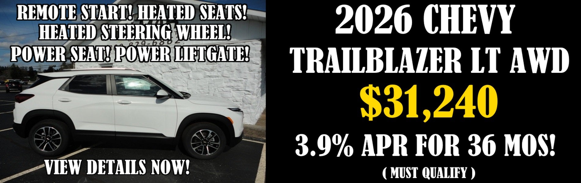 2026 Chevy Trailblazer LT Awd