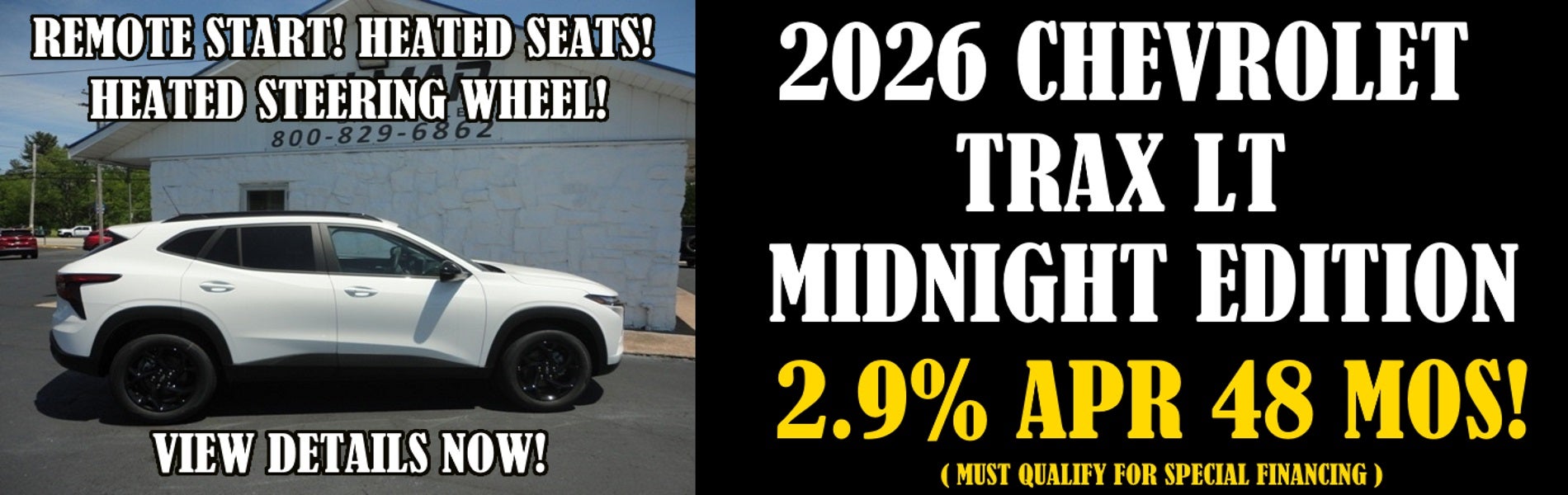 2026 Chevy Trax LT Midnight Edition
