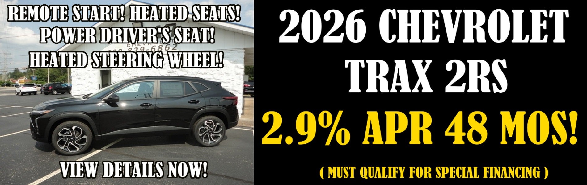 2026 Chevy Trax 2RS