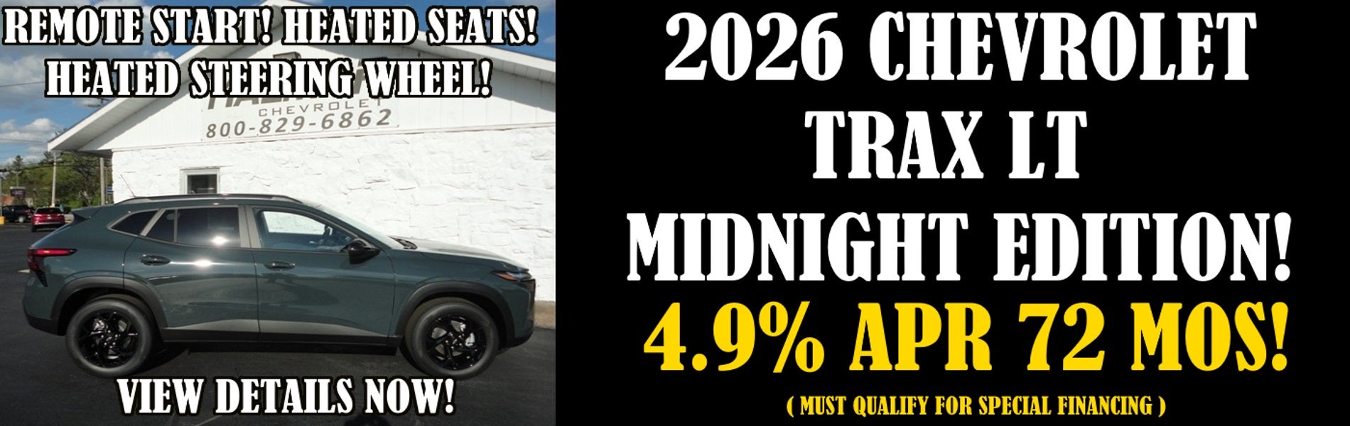 2026 Chevy Trax LT Midnight Edition