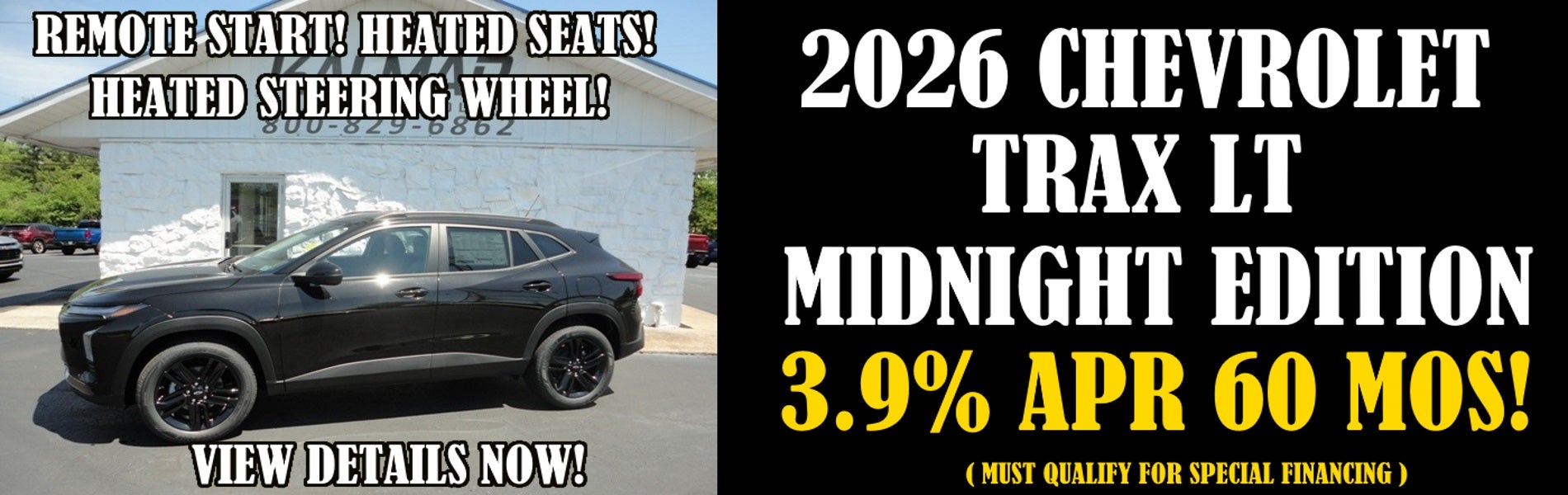 2026 Chevy Trax LT Midnight Edition