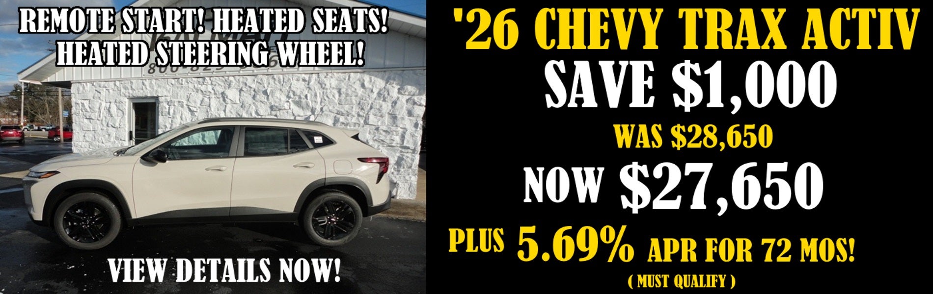 2026 Chevy Trax Activ