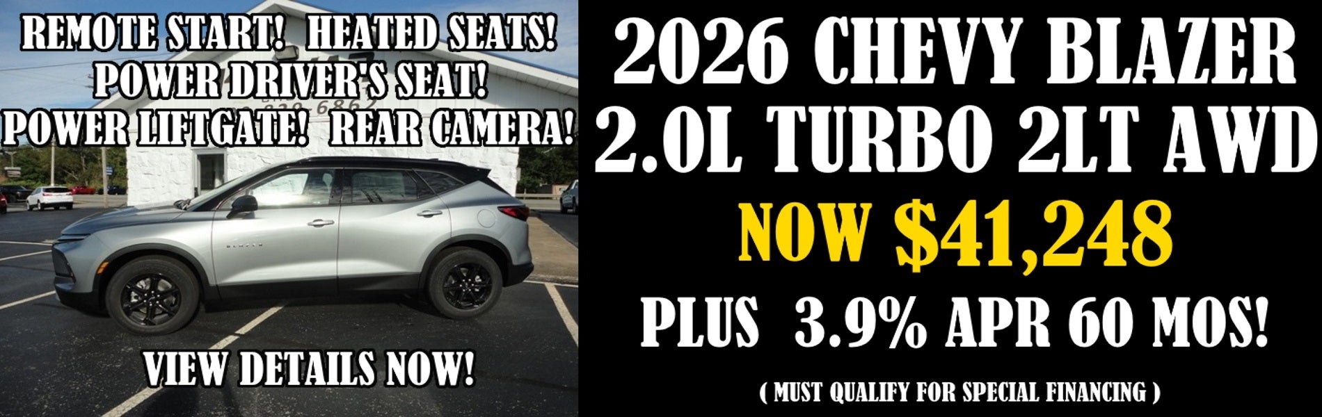 2026 Chevy Blazer 2LT Awd