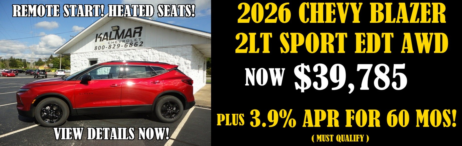 2026 Chevy Blazer 2LT Sport Edition Awd