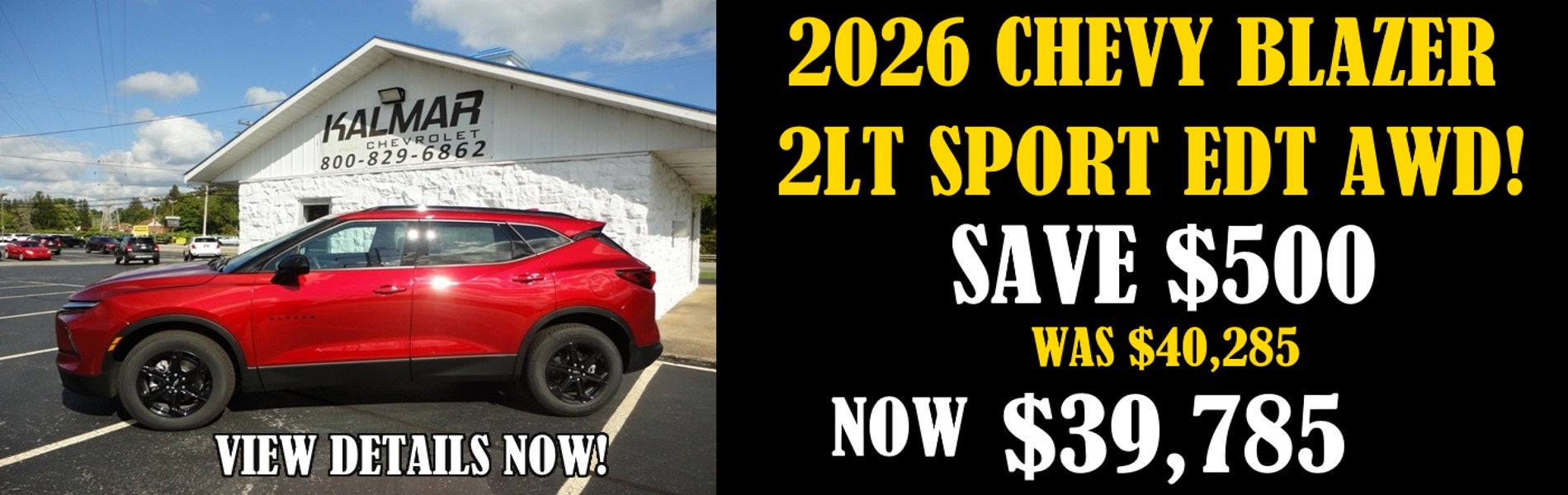 2026 Chevy Blazer 2LT Sport Edition Awd