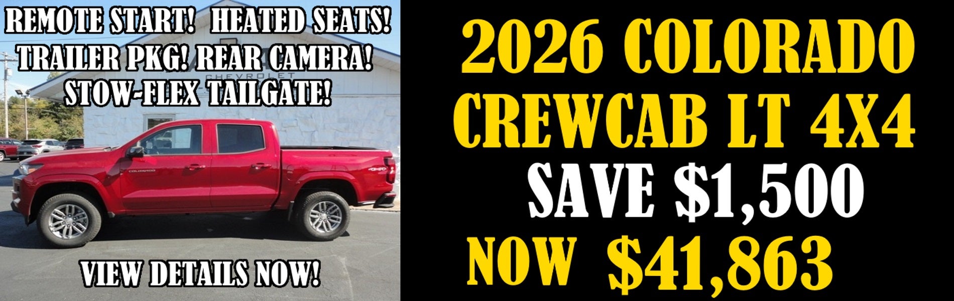2026 Chevy Colorado LT 4x4