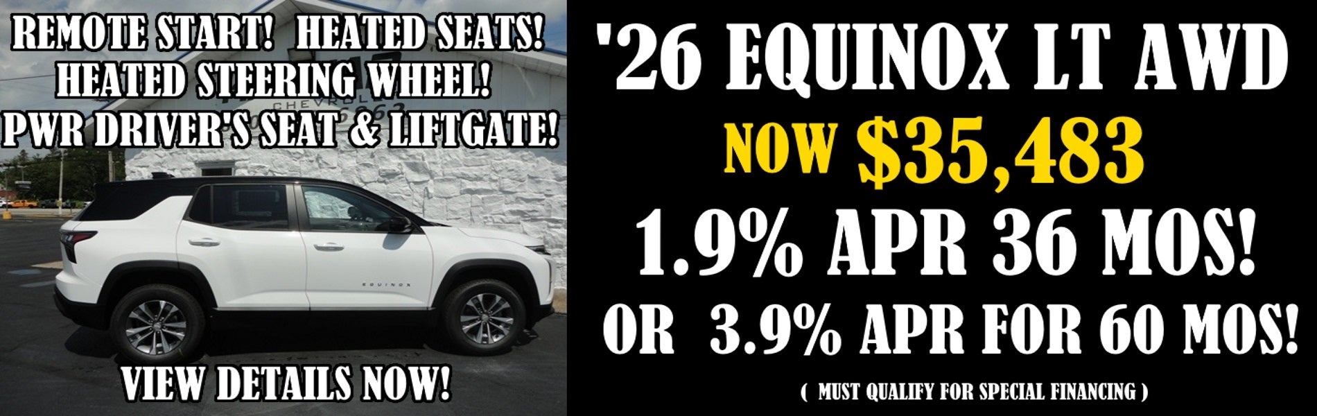 2026 Chevy Equinox LT Awd