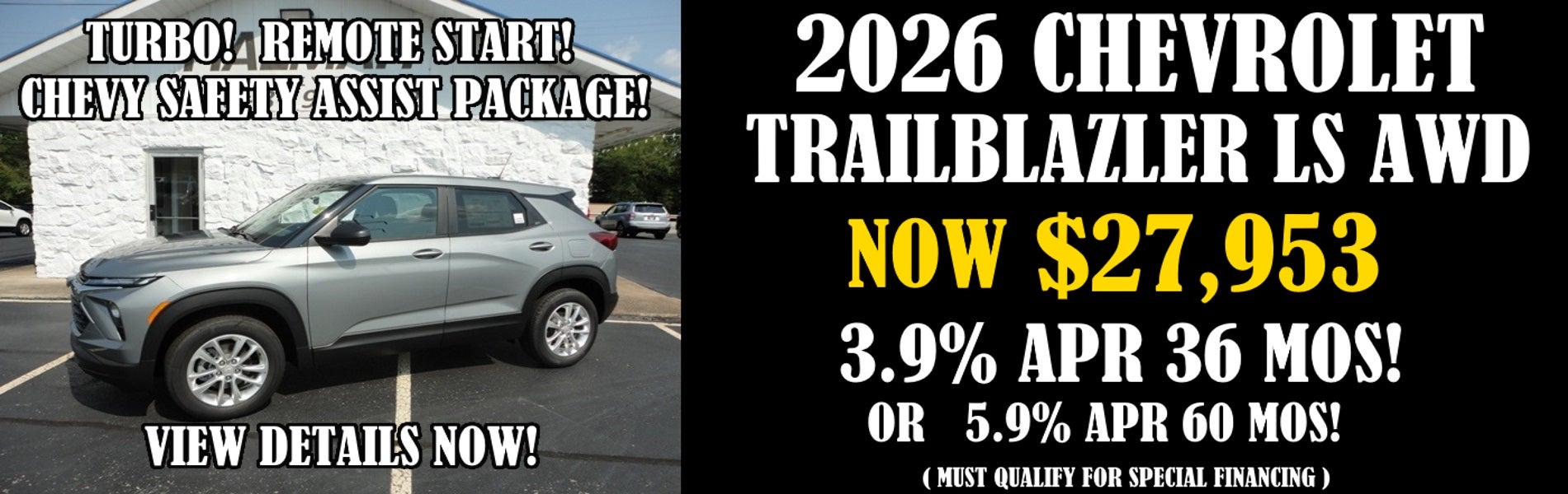 2026 Chevy Trailblazer LS Awd
