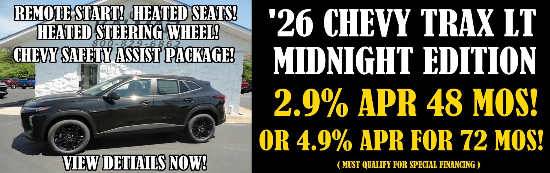 2026 Chevy Trax LT Midnight Edition